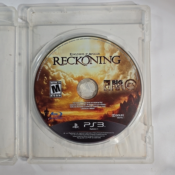 Sony PS3 Kingdoms of Amalur: Reckoning - Black and Gold Case - Picture 3 of 8